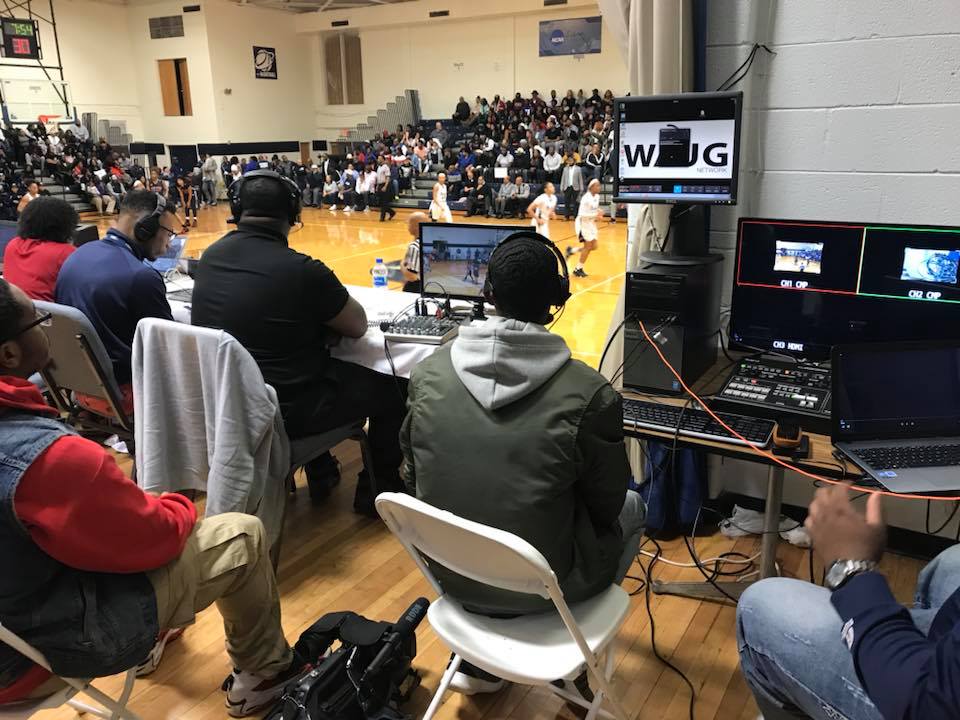 WAUG at Basketball Game WAUG at Basketball Game