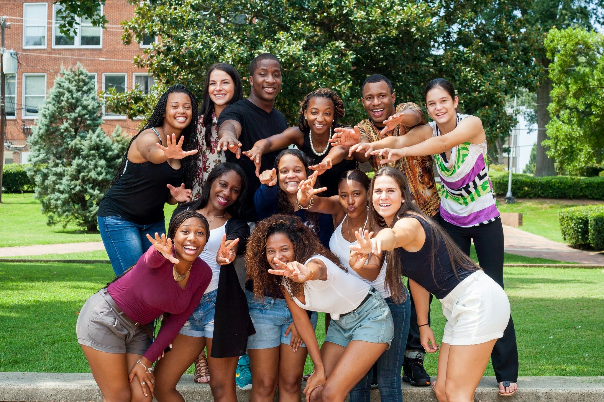 Group ShotStudents Saint Augustine's University