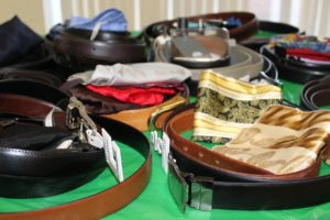 Men's Career Closet - Belts and Hankerchiefs