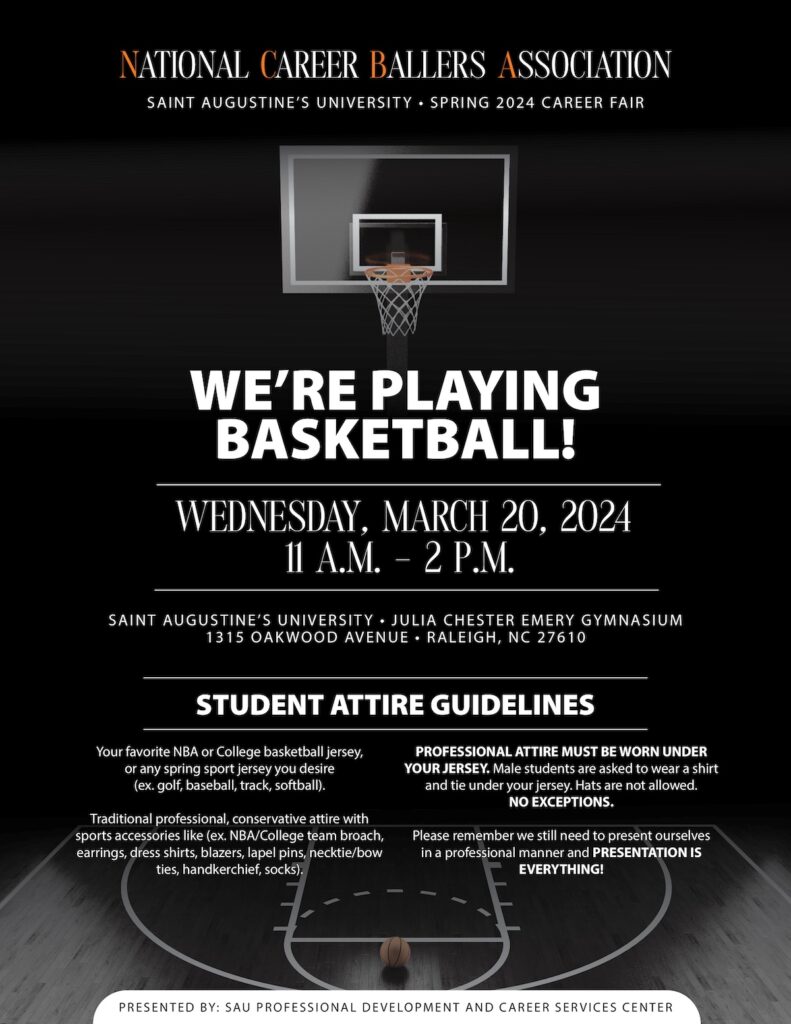 National Career Ballers Association Spring 2024 Career Fair Saint