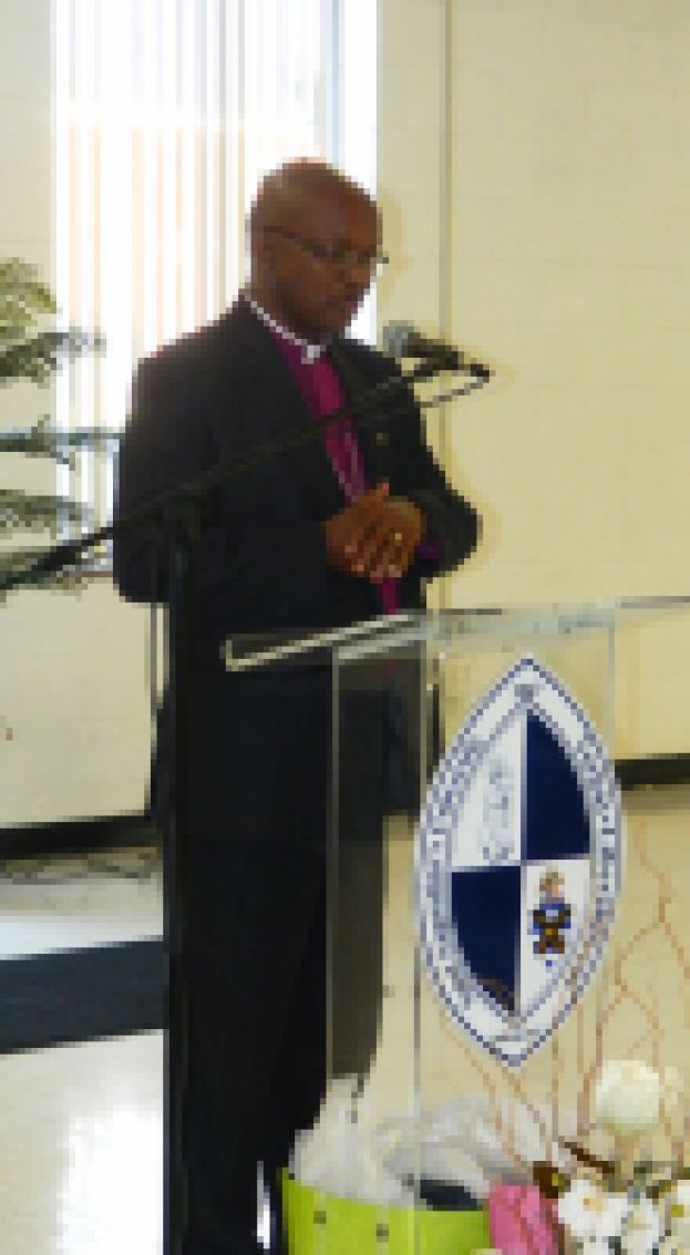 Bishop of the Diocese of Botswana visited SAU
