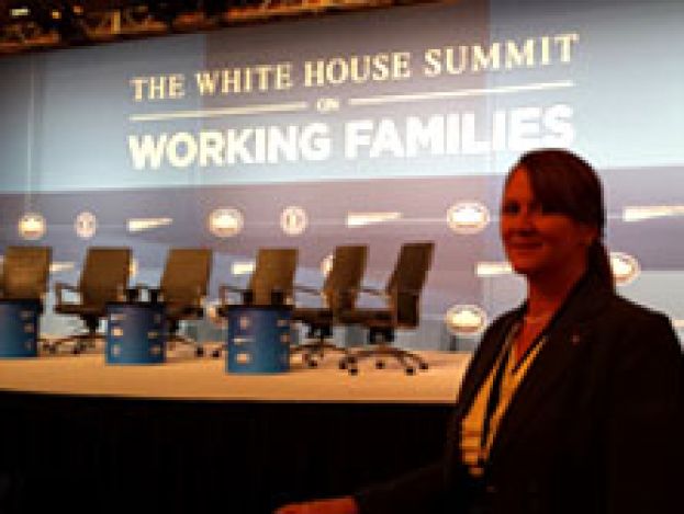 Professor Evans attends a White House Summit