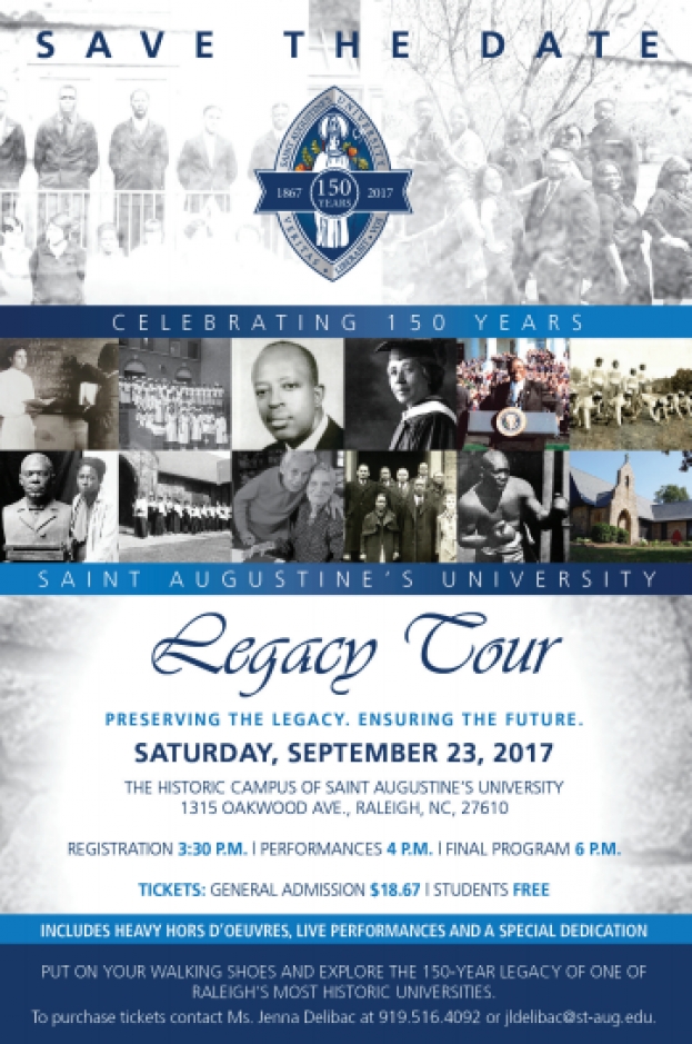 The 2017 Saint Augustine&#039;s Legacy Tour: Celebrating 150 Years